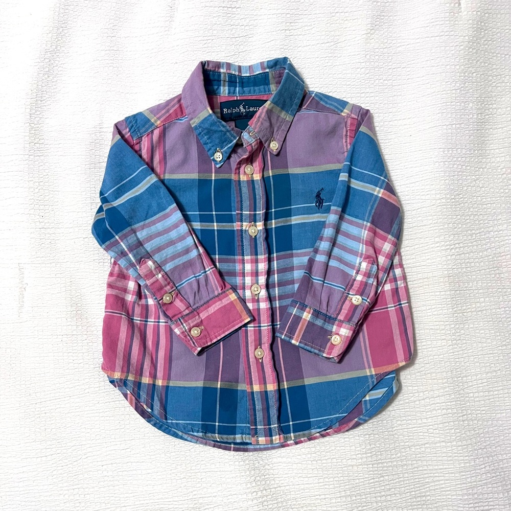 Ralph Lauren | infant boys 12 month collared button down top